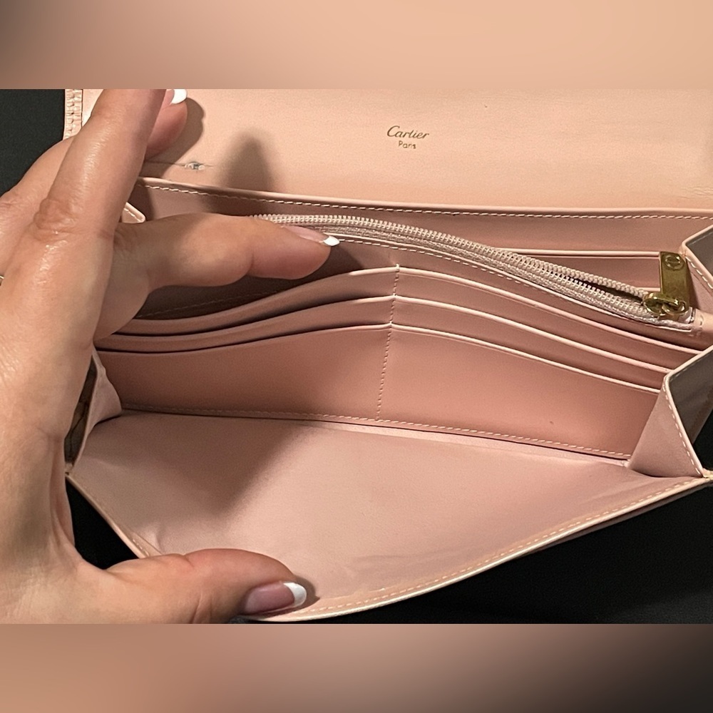 Cartier Love Collection long wallet in blush pink - Picture 5 of 16